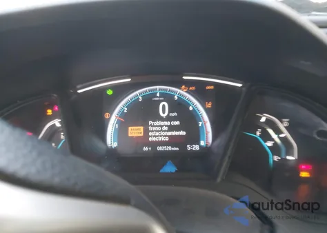 2020 Honda Civic Lx из США, поврежденный, VIN 19XFC2F66LE207870